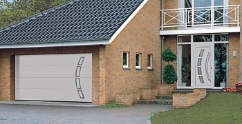 Hormann designer sectional garage door